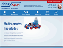 Tablet Screenshot of medhelp.com.br